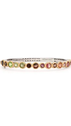 Timeless Bezel Set Bangle