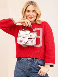 Toni Clear Flapover Bag