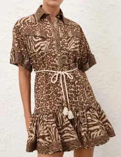 Wanderlust Lantern Mini Dress