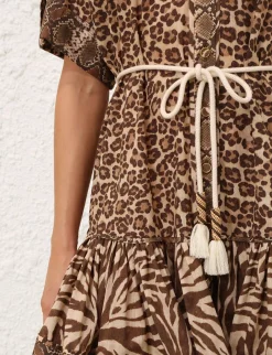 Wanderlust Lantern Mini Dress