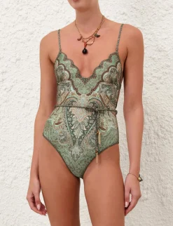 Wanderlust Scallop One Piece