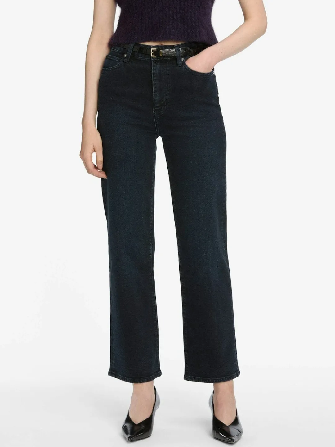 Wide Leg Jeans in Untold