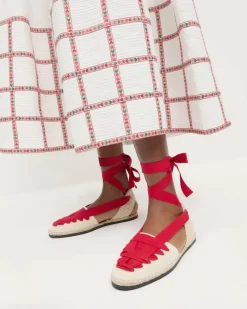 Wilson Ankle Wrap Espadrille